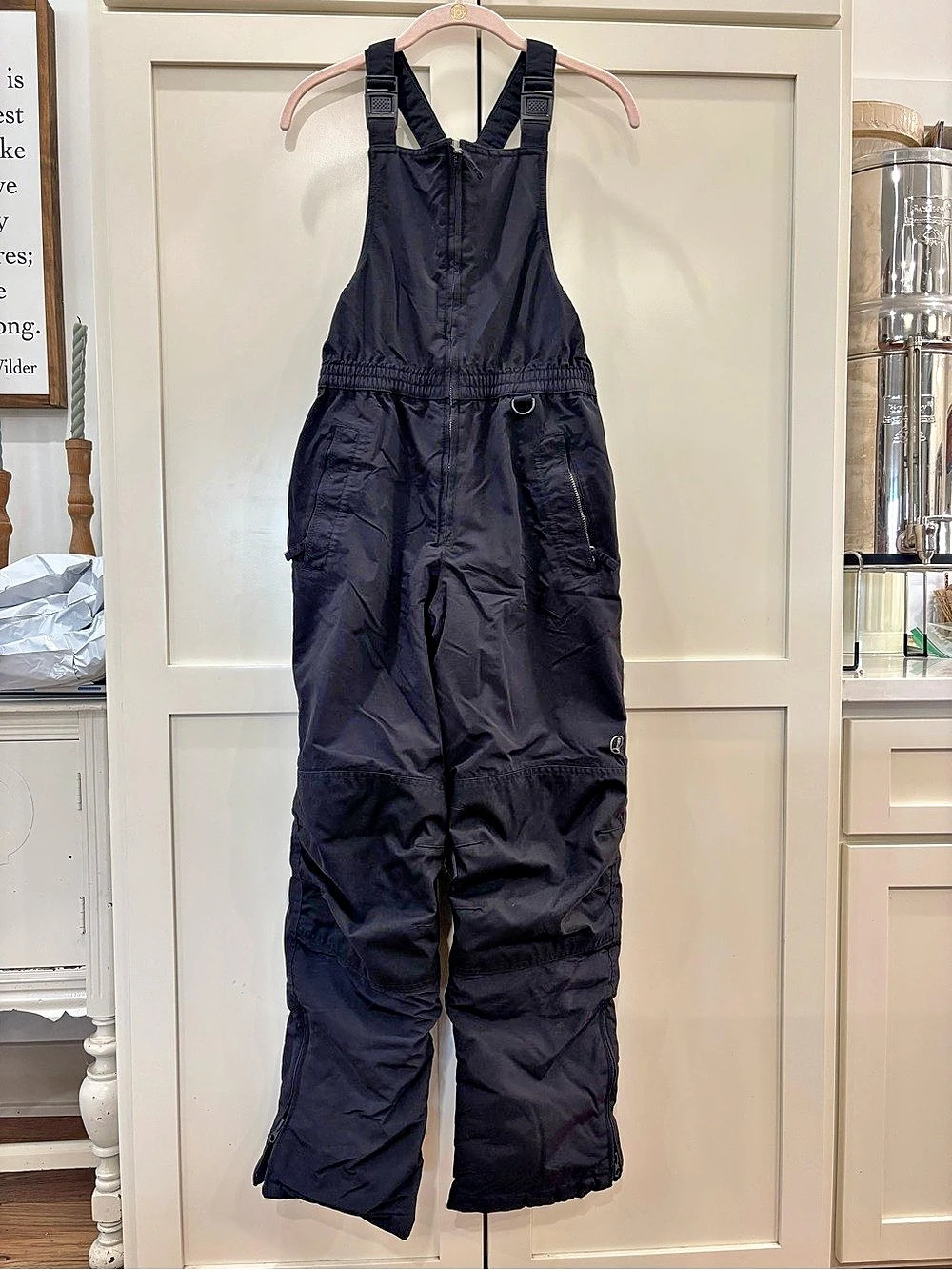 Lands' End Squall Waterproof Insulated Snow Bib Pants Squall Snow Bib Pants